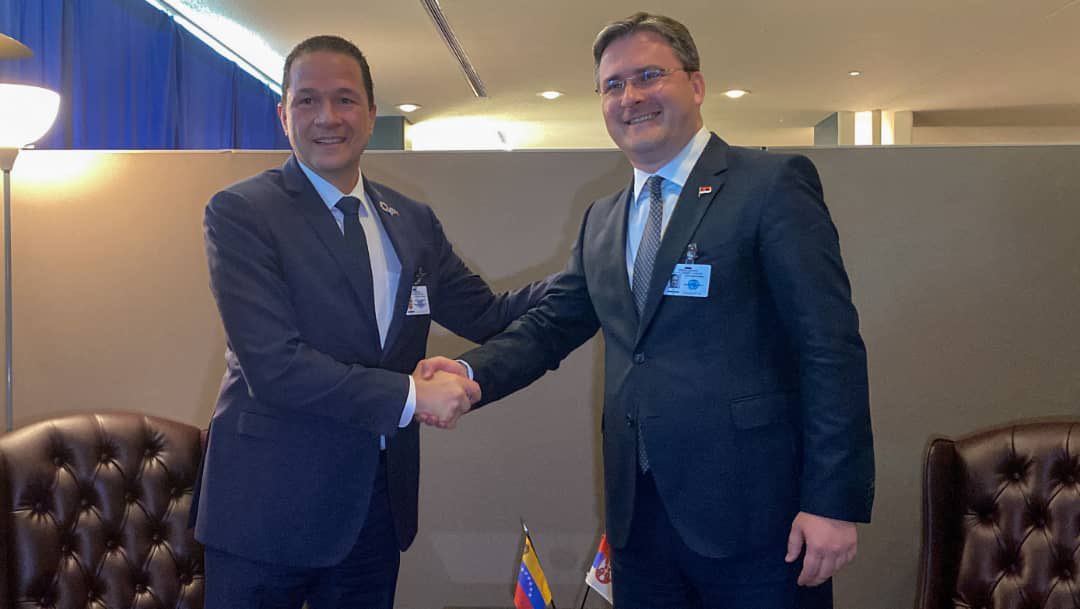 En encuentro bilateral ONU Venezuela y Serbia confirman compromiso con el ejercicio de la Diplomacia de Paz
