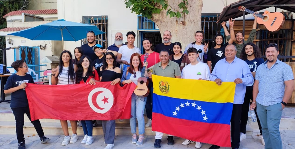 Gustavo Ovalles culmina exitosa gira cultural en Túnez