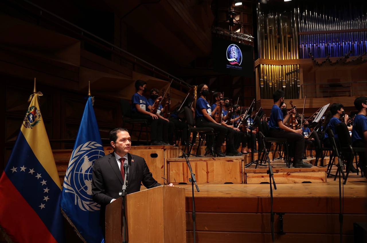 Canciller Faría preside celebración de 77° aniversario de la UNESCO en Caracas