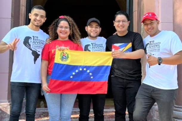 Jóvenes de Venezuela integran la I Brigada Juvenil Latinoamericana y Caribeña de Solidaridad