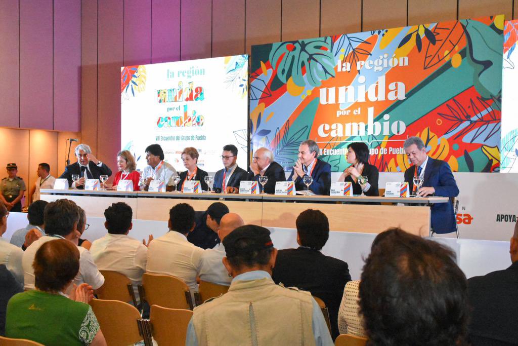 Venezuela participó como observadora en la VIII Reunión del Grupo de Puebla en Colombia