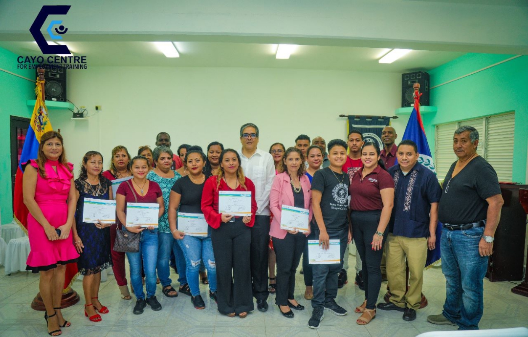 27 beliceños se graduaron en Higiene y Manipulación de Alimentos mediante cooperación educativa con Venezuela