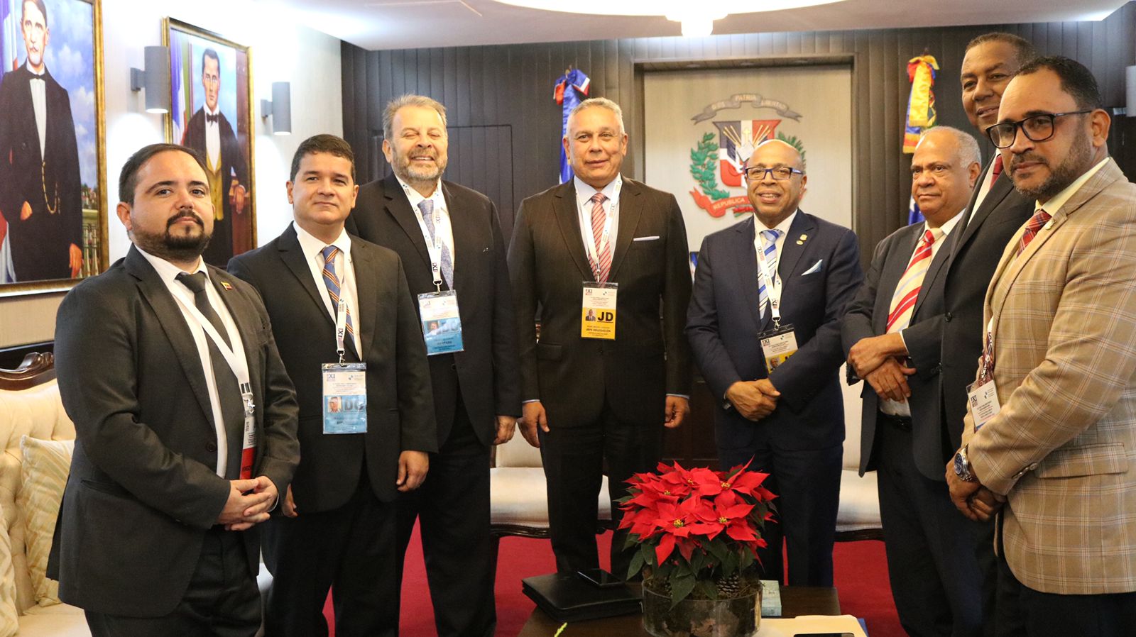 Delegación parlamentaria venezolana es recibida por presidente de la Cámara de Diputados de República Dominicana