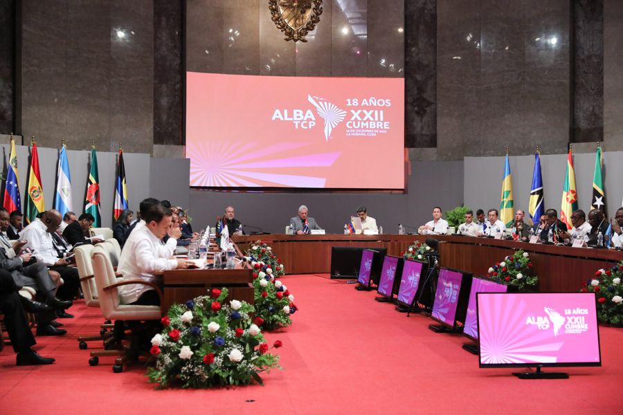 Declaratoria de la XXII Cumbre del ALBA-TCP reafirma los principios de integración latinoamericana y caribeña
