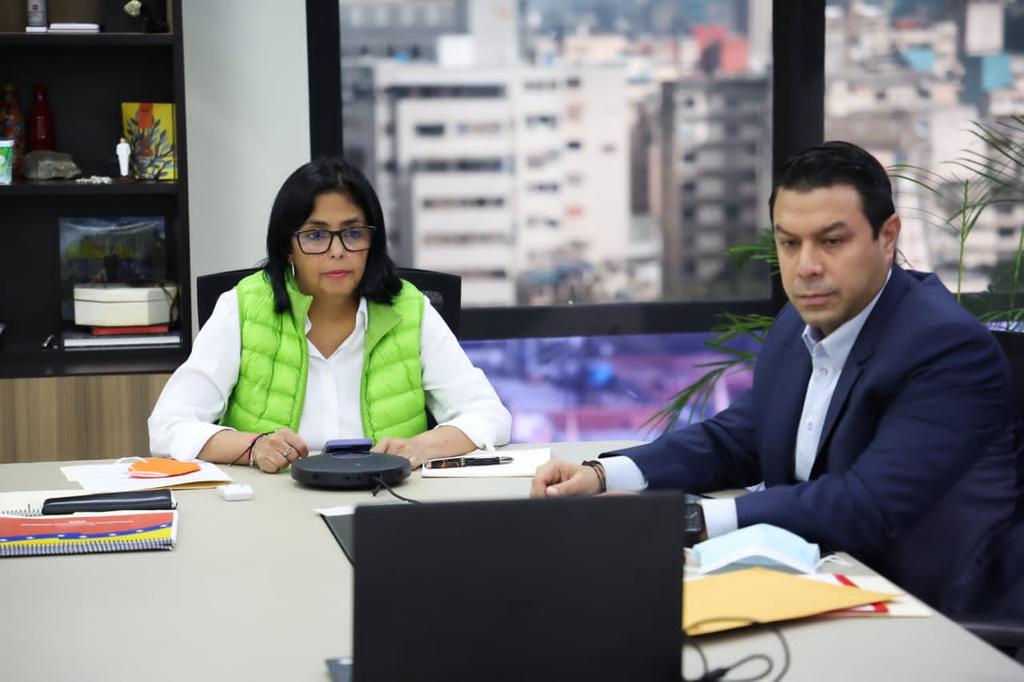 Vicepresidenta Rodríguez afina detalles para reapertura del puente binacional Las Tienditas