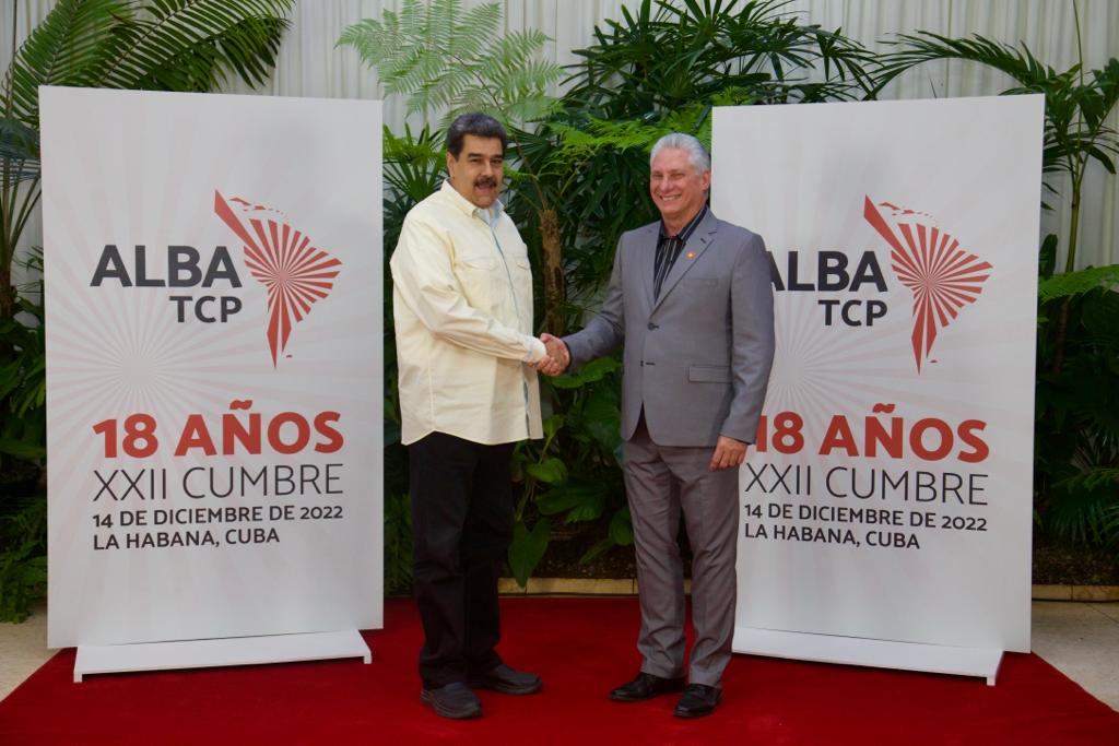 Presidente Maduro llega al Palacio de la Revolución para participar en XXII Cumbre de la ALBA-TCP