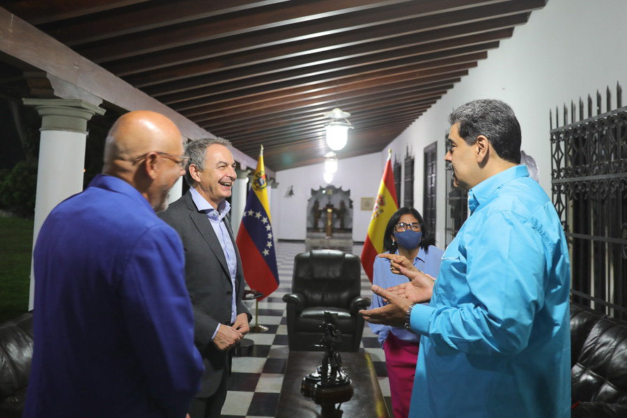 Presidente Maduro sostiene encuentro con José Luis Rodríguez Zapatero