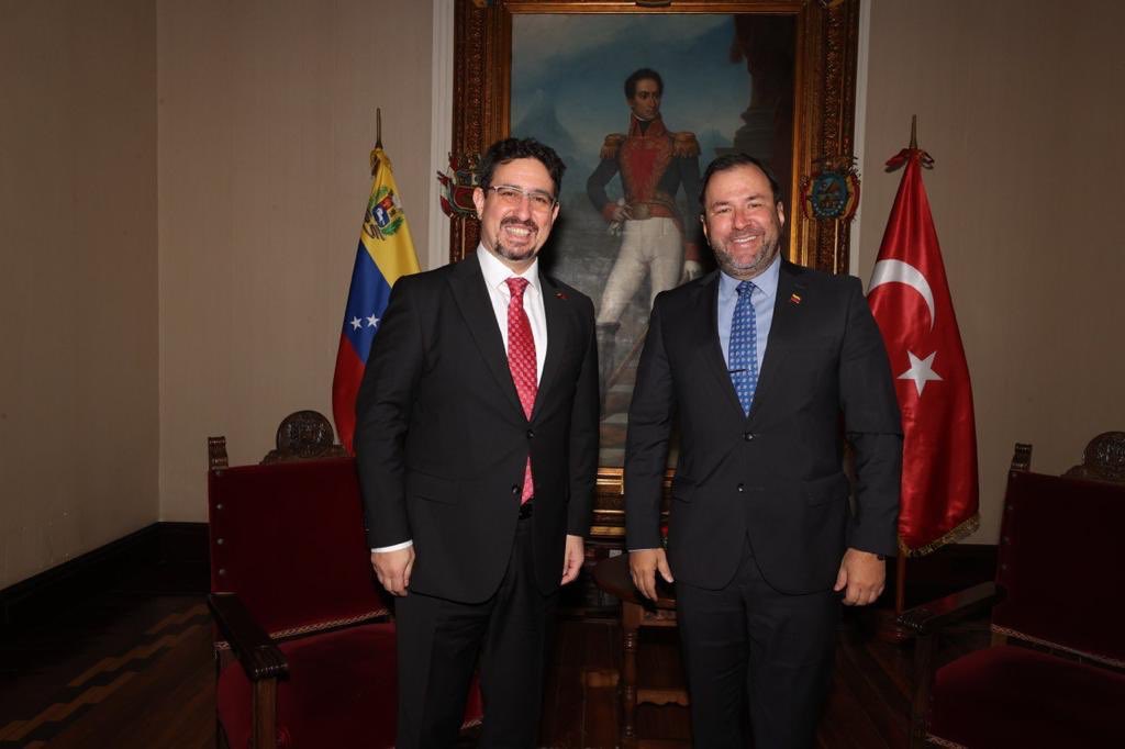 Venezuela y Türkiye ratifican su voluntad de seguir profundizando la cooperación bilateral