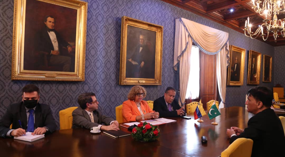 Viceministra Rodríguez se reúne con Embajador designado de Pakistán