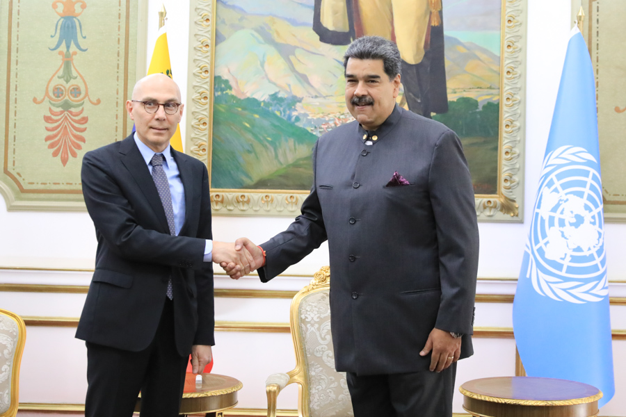 Presidente Maduro sostiene reunión con Alto Comisionado de la ONU para los DDHH