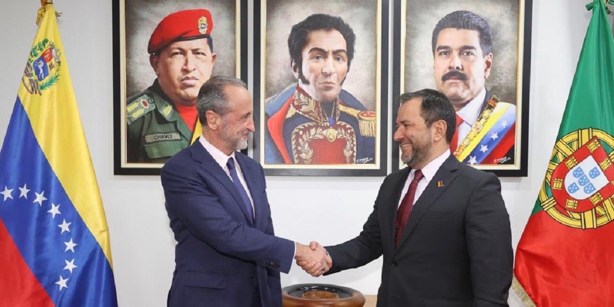 Canciller Yván Gil se reunió con el Embajador de Portugal en Venezuela