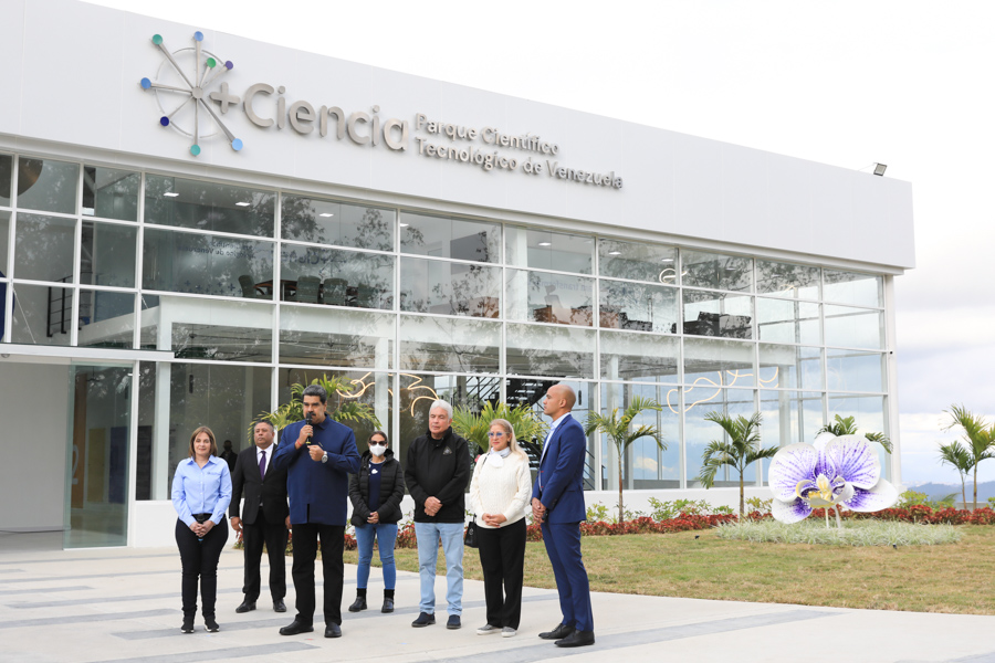Presidente Maduro inaugura Parque Científico Tecnológico de Venezuela “+ Ciencia”