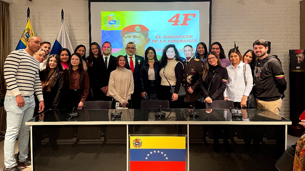Embajada de Venezuela en Rusia conmemora 31° aniversario de la Rebelión Cívico-Militar del 4 de Febrero de 1992