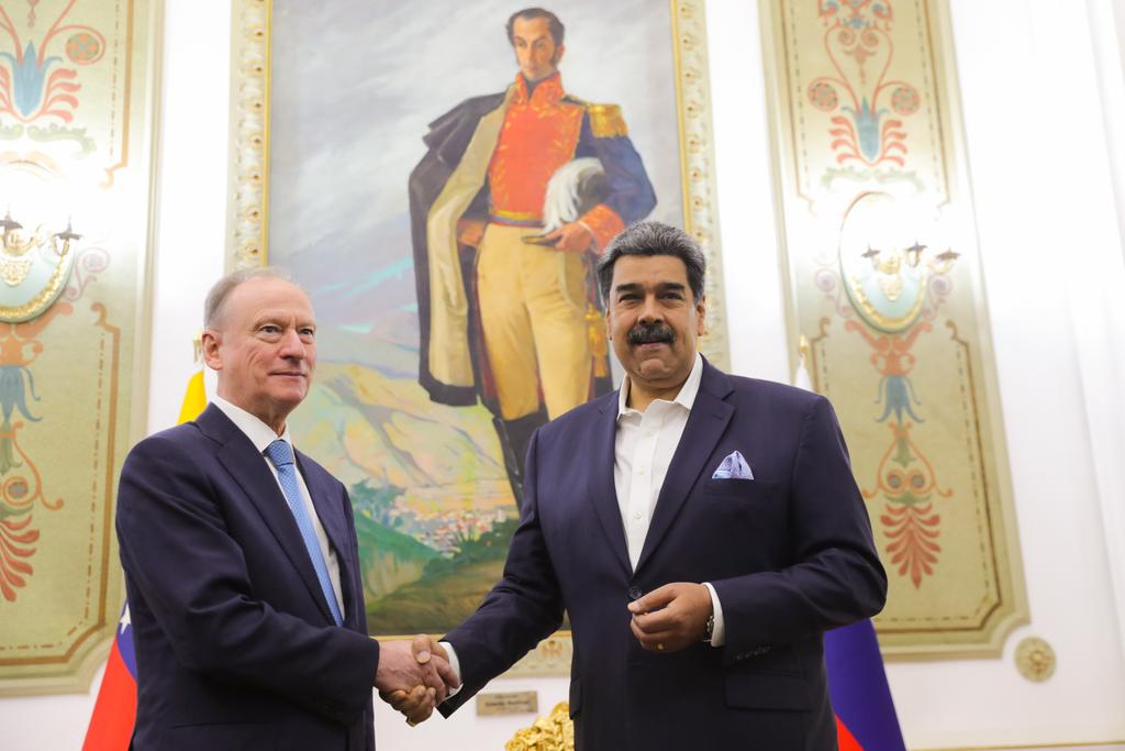 Presidente Maduro recibe al Secretario del Consejo de Seguridad de Rusia