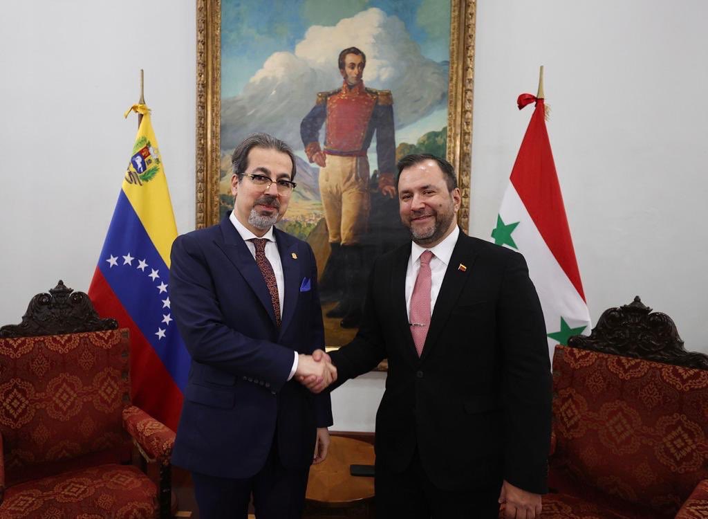 Venezuela y Siria apuntalan a la  diversificación de sus áreas de cooperación