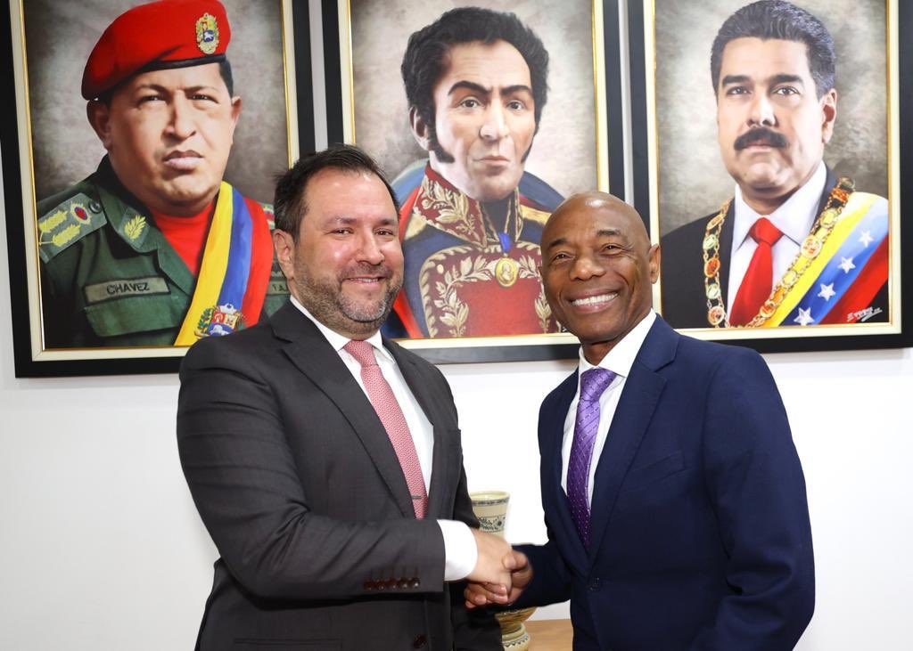 Venezuela y Banco de Desarrollo del Caribe revisan agenda de trabajo para impulsar cooperación regional