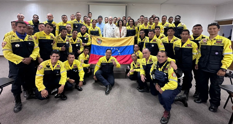 Delegada Presidencial de Concepción en Chile agradeció apoyo de brigadistas venezolanos