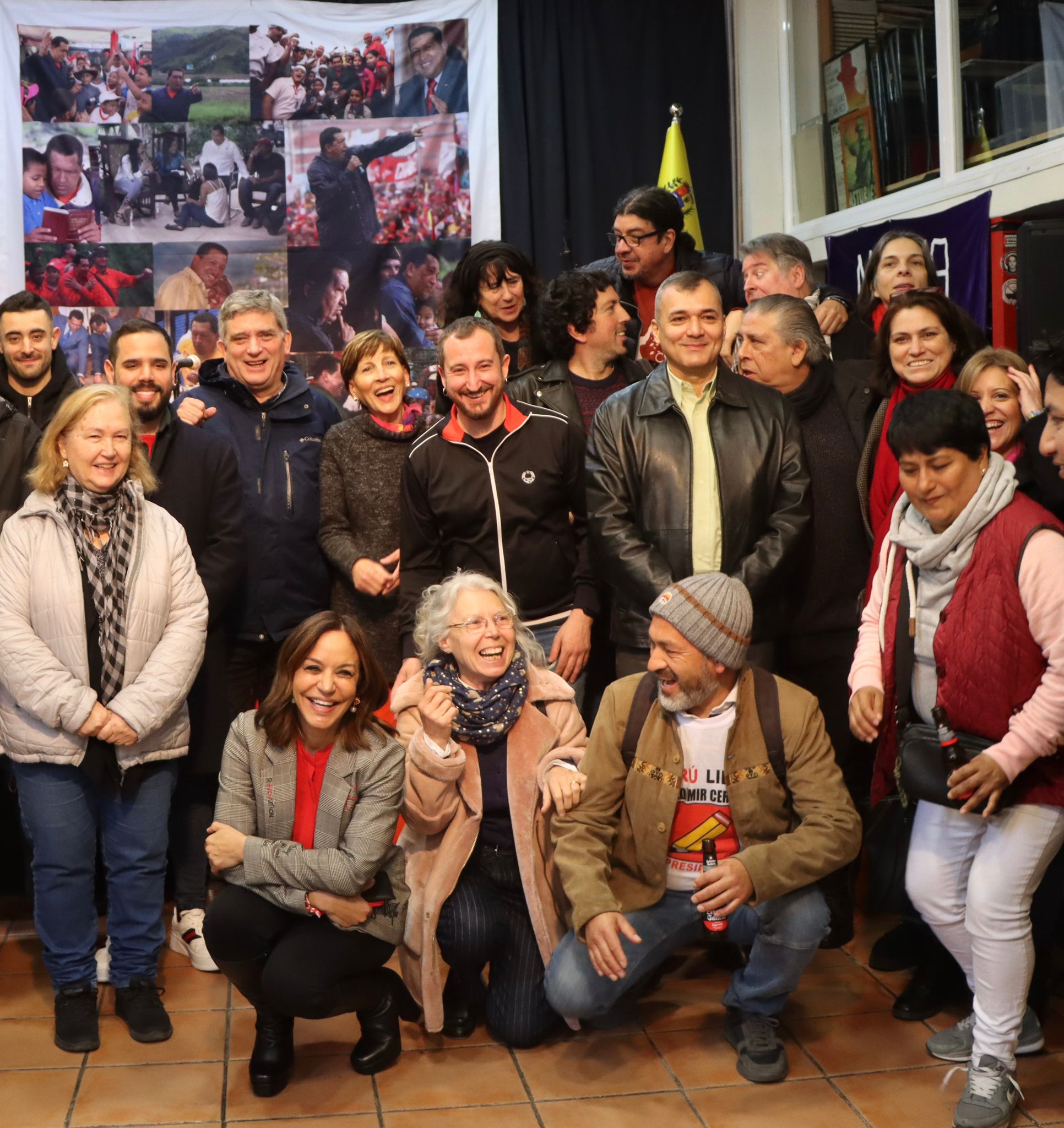Organizaciones españolas rinden homenaje al Comandante Chávez a 10 años de su siembra