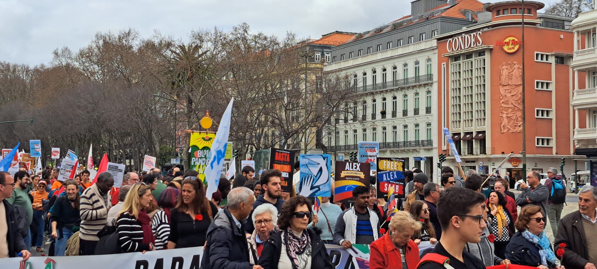 Movimiento Democrático de Mujeres se moviliza en Lisboa en solidaridad con el diplomático Alex Saab