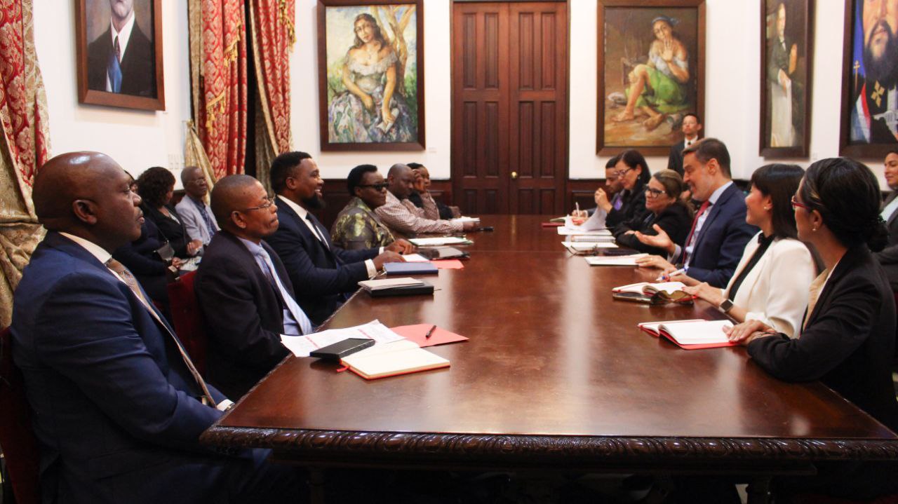 Delegación de Africa Austral sostiene reunión de cortesía con Secretario Ejecutivo del ALBA-TCP