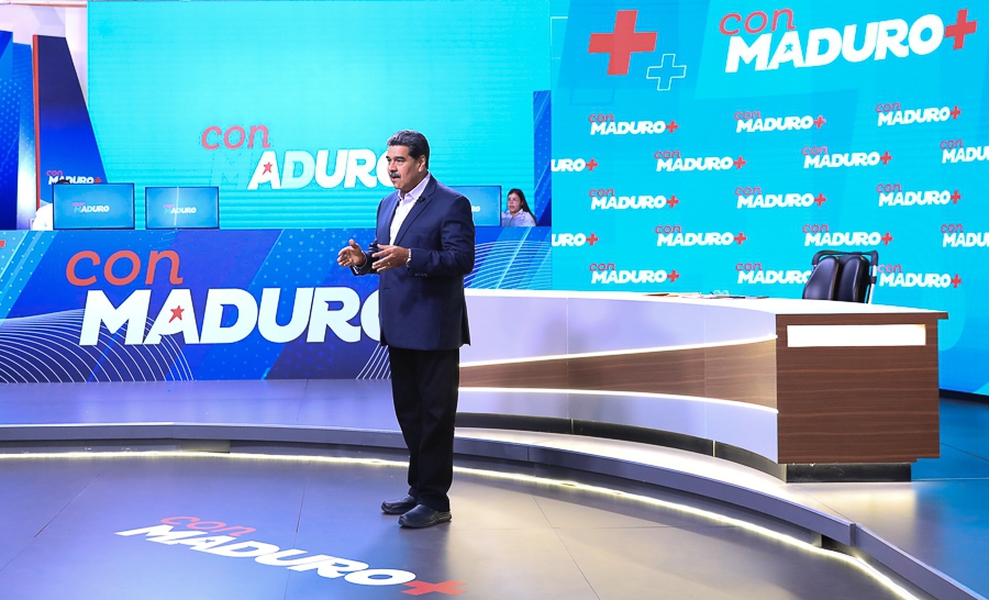 Jefe de Estado estrenó nuevo programa “Con Maduro +”