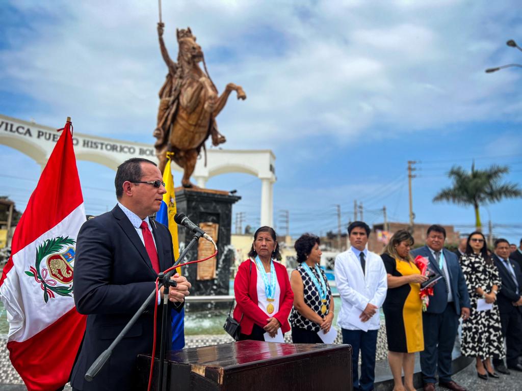 Embajada de Venezuela en Perú conmemora Declaración de la Independencia del país en la ciudad de Pativilca