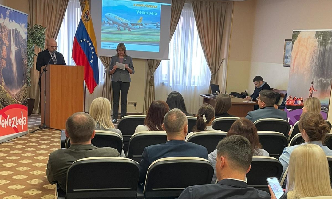 En Minsk se presentó la oferta turística de Venezuela a tour operadores y agencias de viaje de Belarús