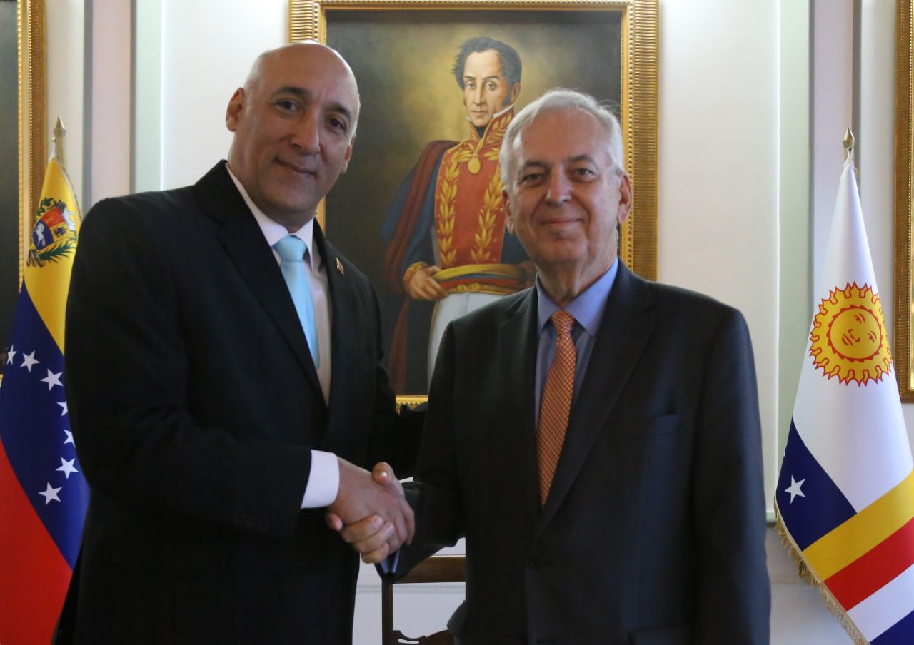 Venezuela recibe al Embajador para el Cambio Climático de Brasil