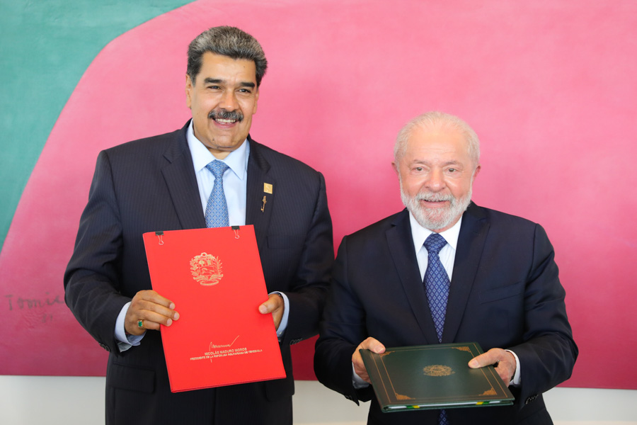 Venezuela y Brasil refuerzan su alianza con firma de acuerdos