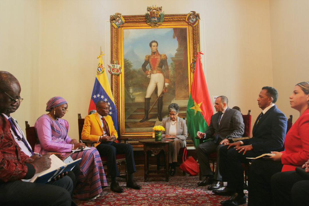 Venezuela y Burkina Faso precisan áreas de interés para acelerar la cooperación