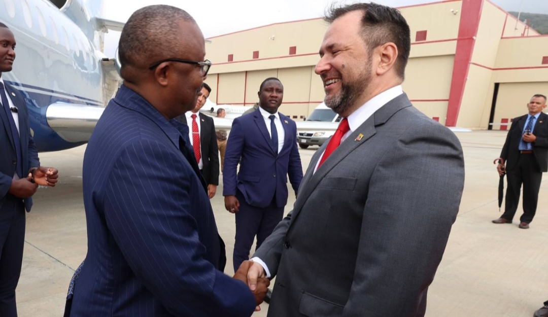 Presidente de Guinea Bissau visita Venezuela para fortalecer agenda de cooperación