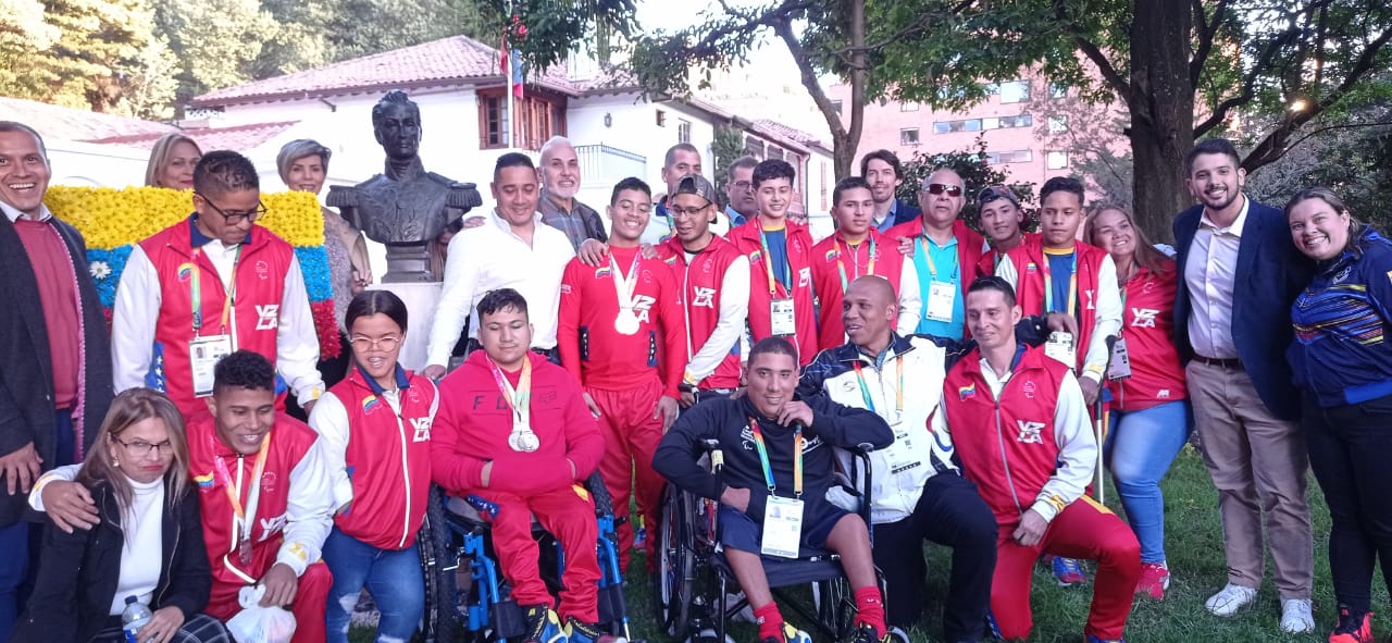 Paratletas venezolanos se destacan en Juegos Juveniles Bogotá 2023