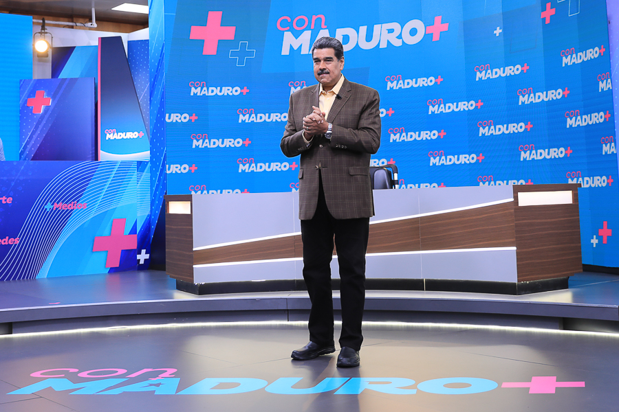 Con Maduro + se transmitirá al pueblo árabe e islámico a través de Al Mayadeen