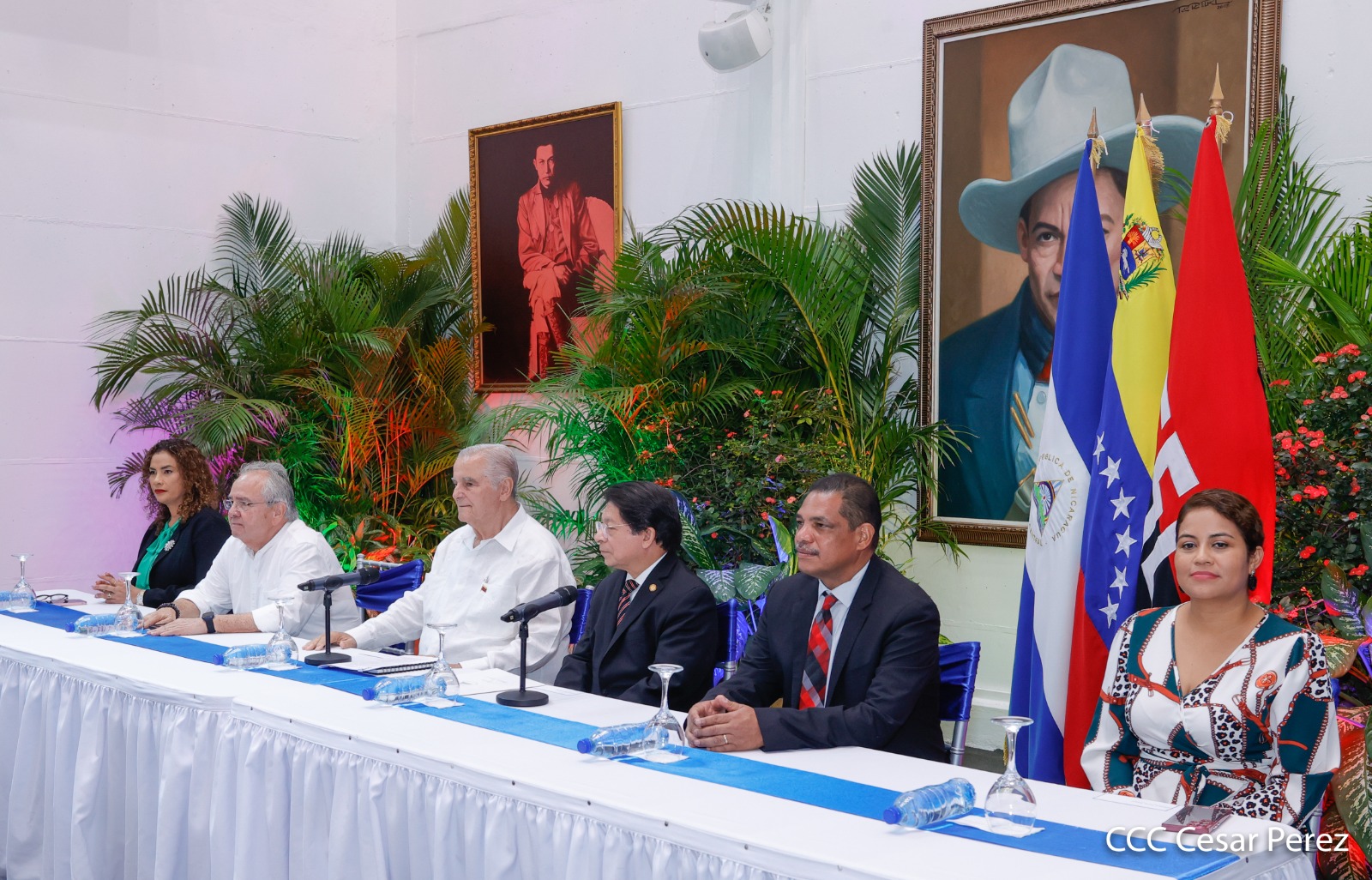 Nicaragua conmemoró el 212° aniversario de la Independencia de Venezuela