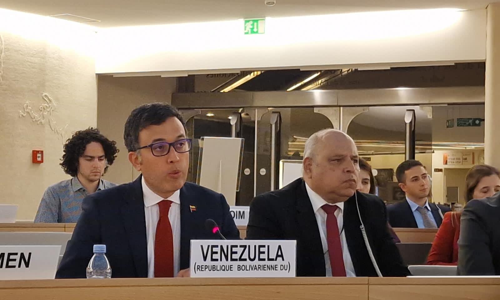 Venezuela cuestiona informe sobre DDHH presentado por Alto Comisionado de la ONU