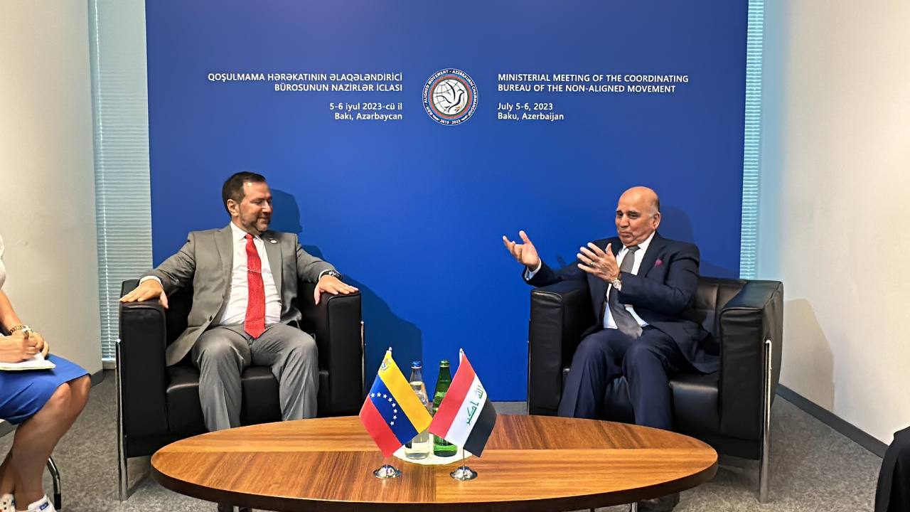 Venezuela e Irak revisan acuerdos de interés común