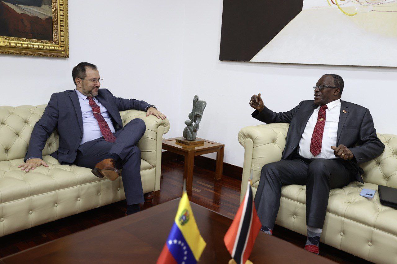 Venezuela y Trinidad y Tobago fortalecen vínculos de cooperación