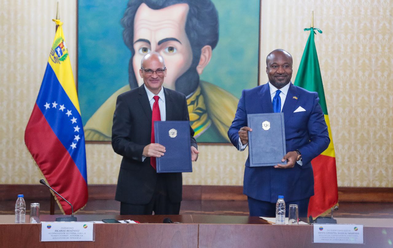 Venezuela y la República del Congo firman 17 acuerdos de cooperación