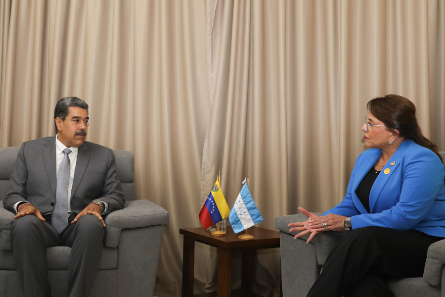 Presidentes Maduro y Xiomara Castro ponen énfasis en la integración regional