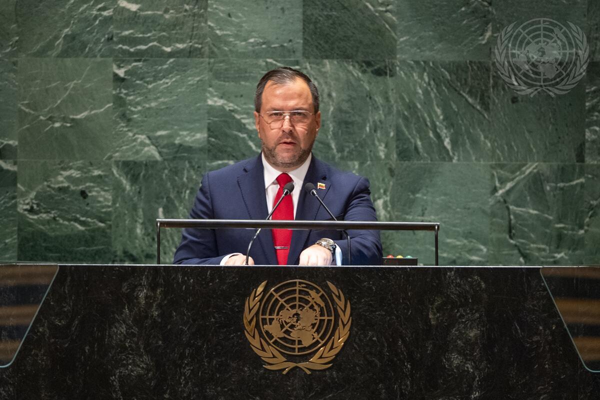 Canciller Yván Gil: La ONU no ha logrado cumplir su propósito fundacional