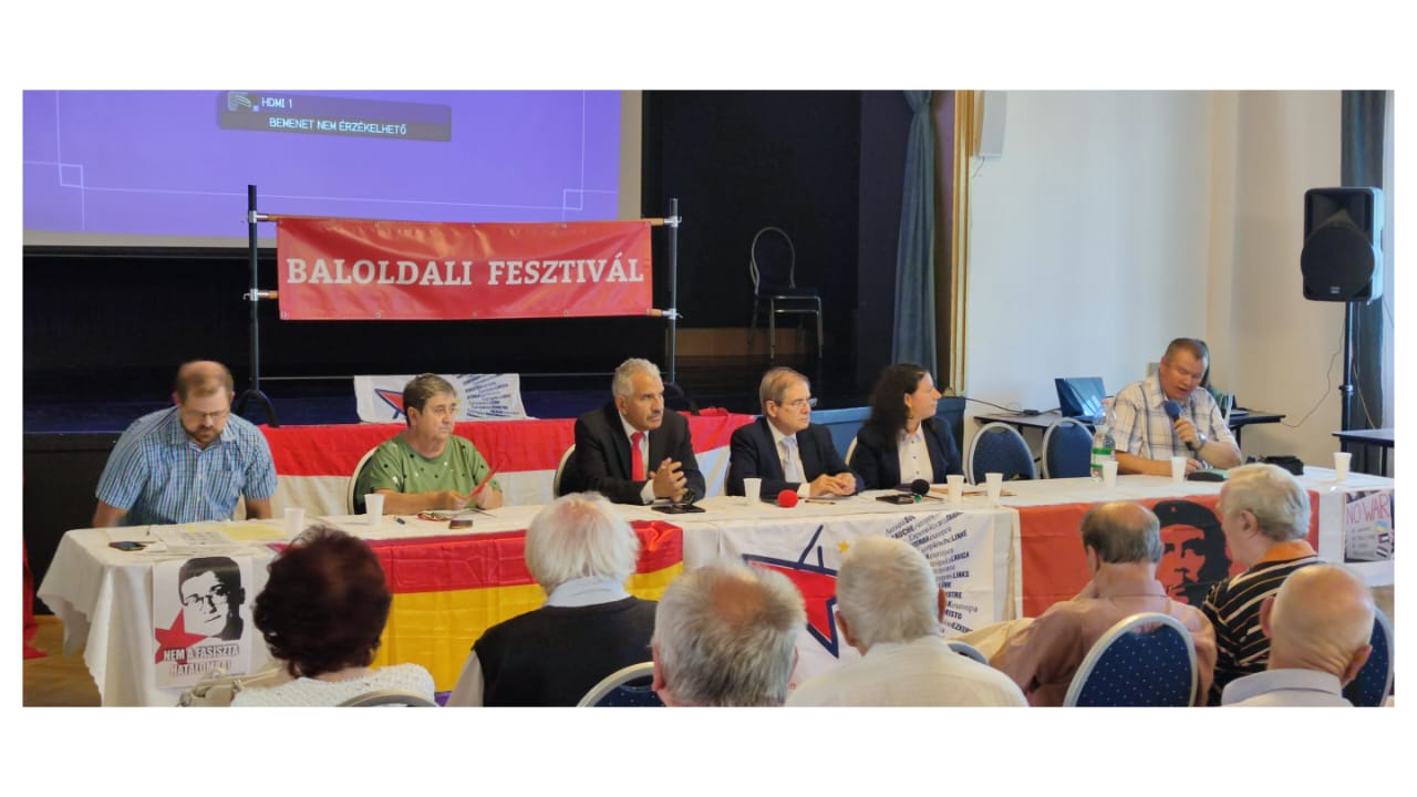 Embajador de Venezuela participa en Festival de Izquierda en Budapest