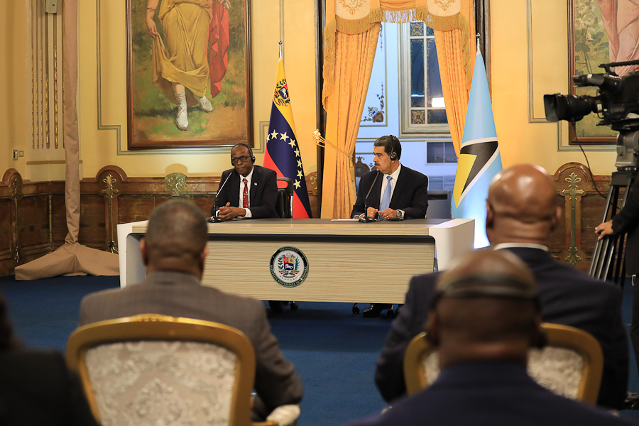 Primer ministro Phillip Pierre: La Caricom está firme apoyando a Venezuela