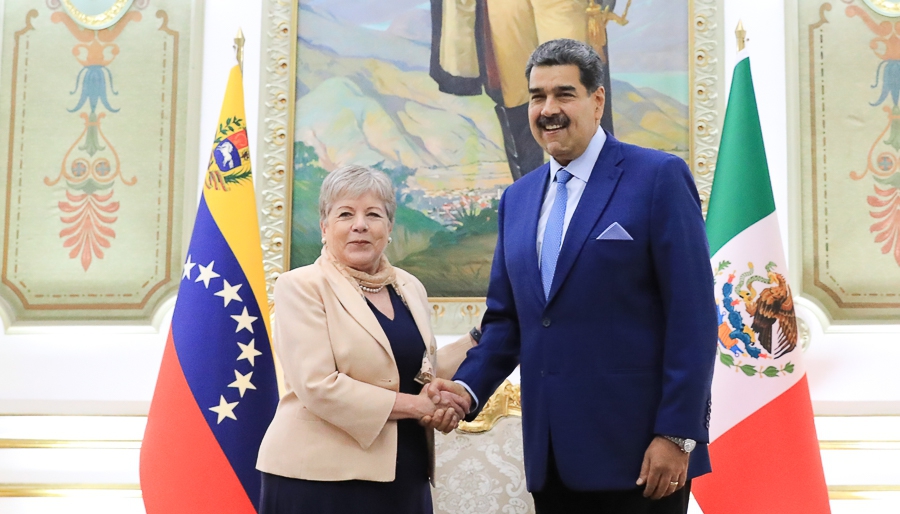México y Venezuela afianzan vínculos diplomáticos para el desarrollo compartido