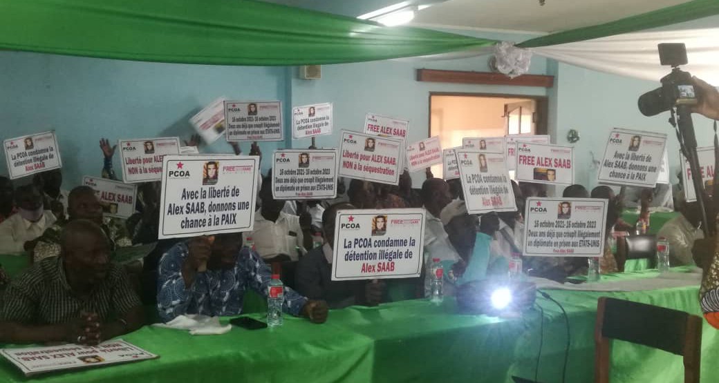 PCOA y Movimiento Free Alex Saab capítulo Benín convocan a movilización desde Cotonou