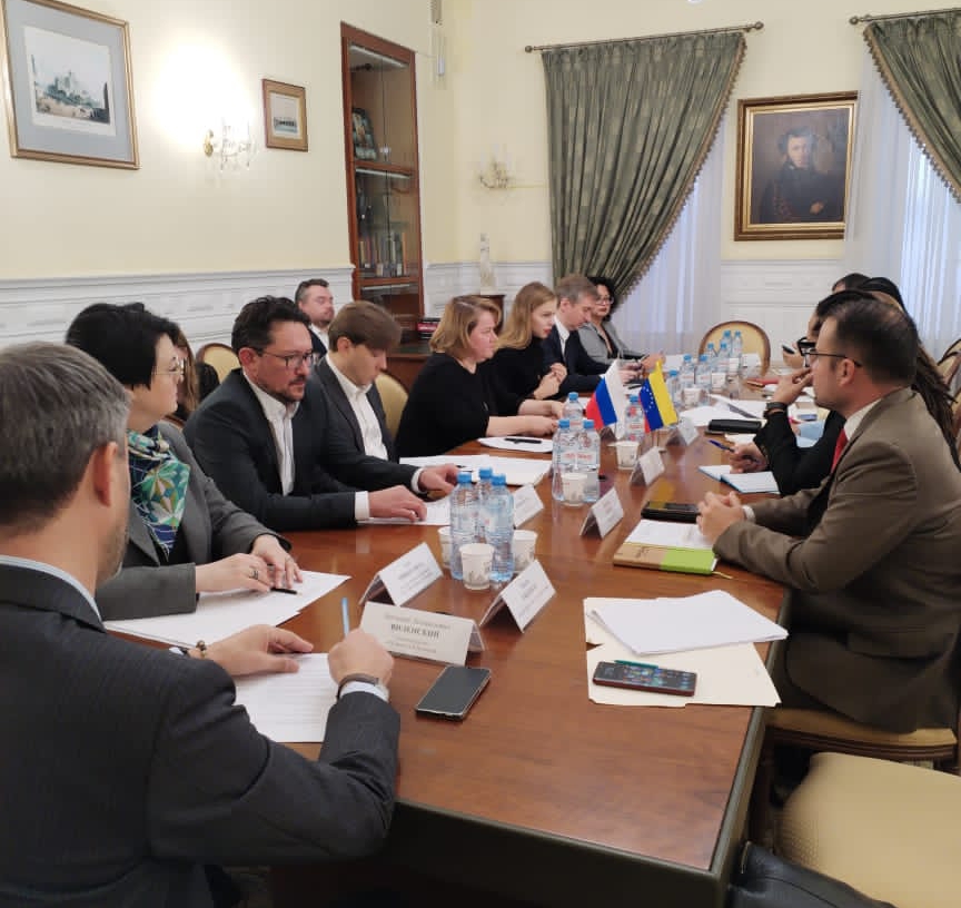 Avanzan con éxito en Moscú mesas de trabajo de XVII Reunión de la CIAN Rusia-Venezuela