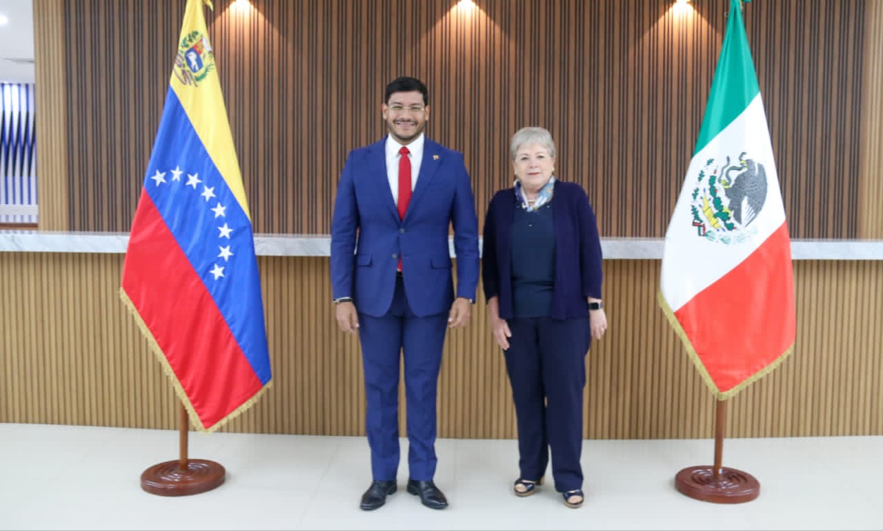Canciller de México visita Caracas para reunión bilateral de fortalecimiento de relaciones