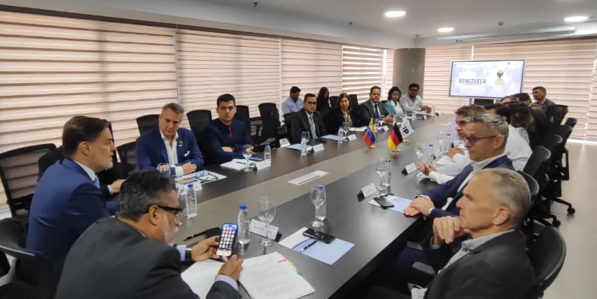Delegación empresarial alemana explora áreas de inversión en Venezuela