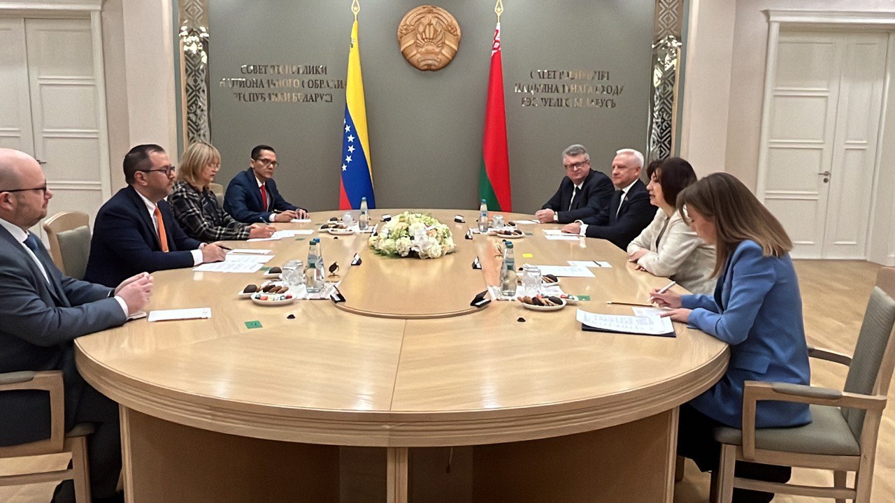 Venezuela y Belarús avanzan en el fortalecimiento de sus relaciones de interés común