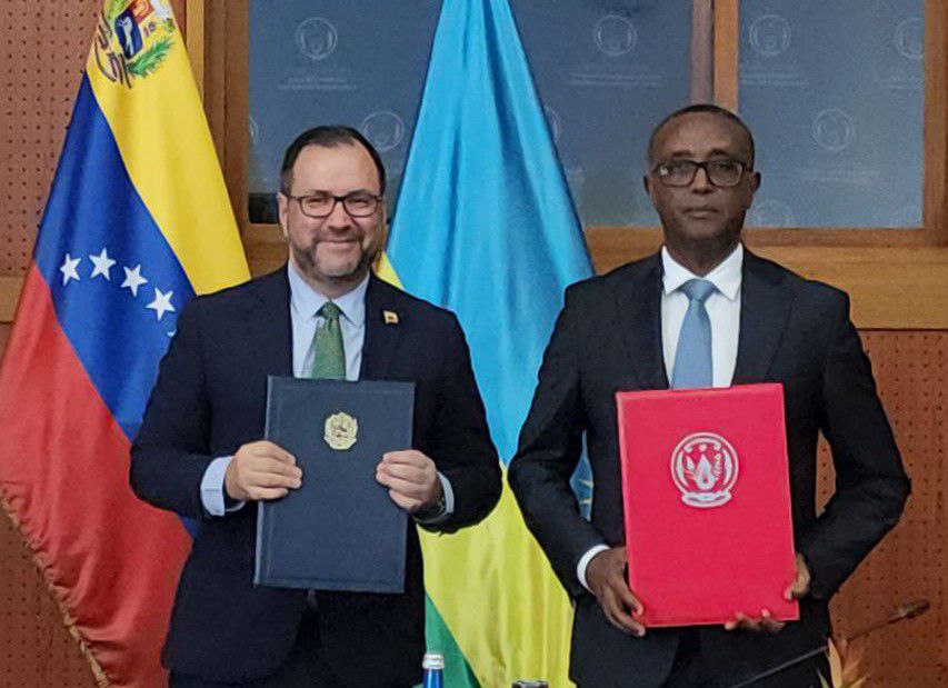 Venezuela y Ruanda acuerdan suprimir requisito de visas para delegaciones técnicas