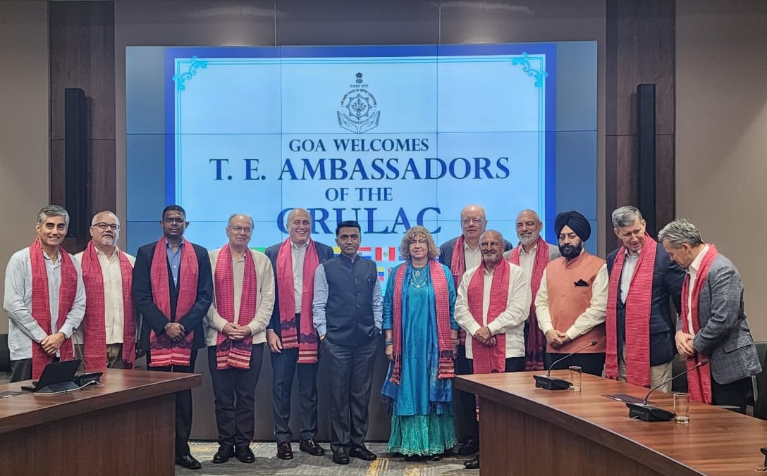 Jefes de Misión de América Latina y el Caribe acreditados en India visitan estado de Goa